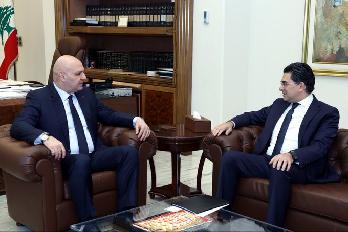 جوزف عون وبول مرقص (رئاسة الجمهورية).