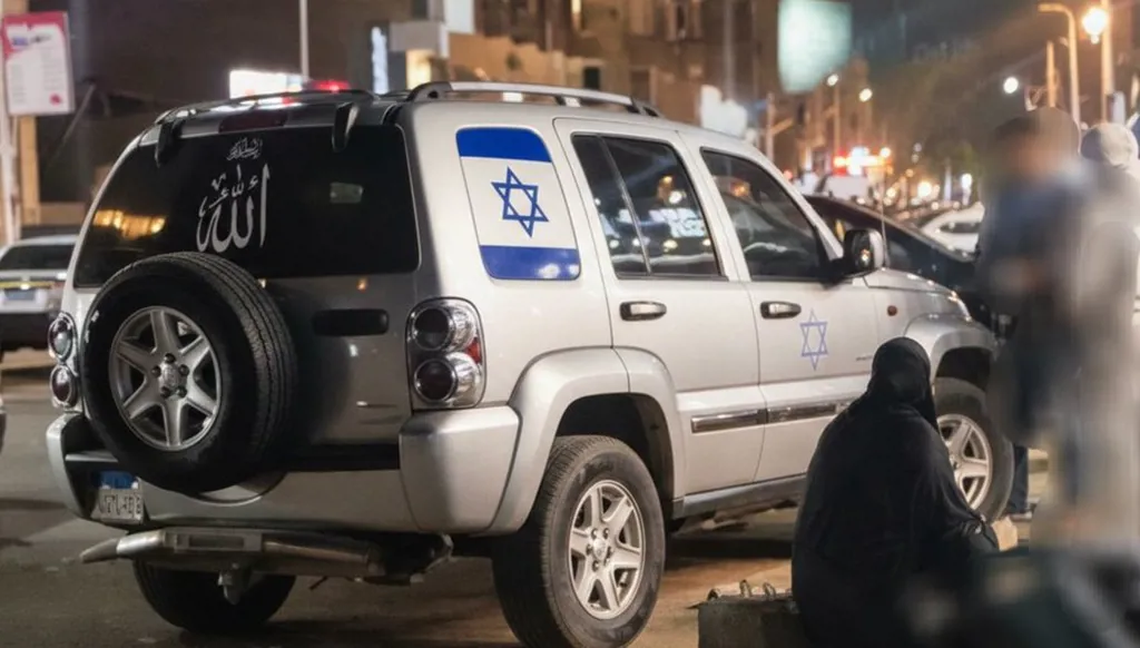 وزارة الداخليّة المصرية تعلّق على حادثة دهس سيارة ترفع علم إسرائيل في كرداسة