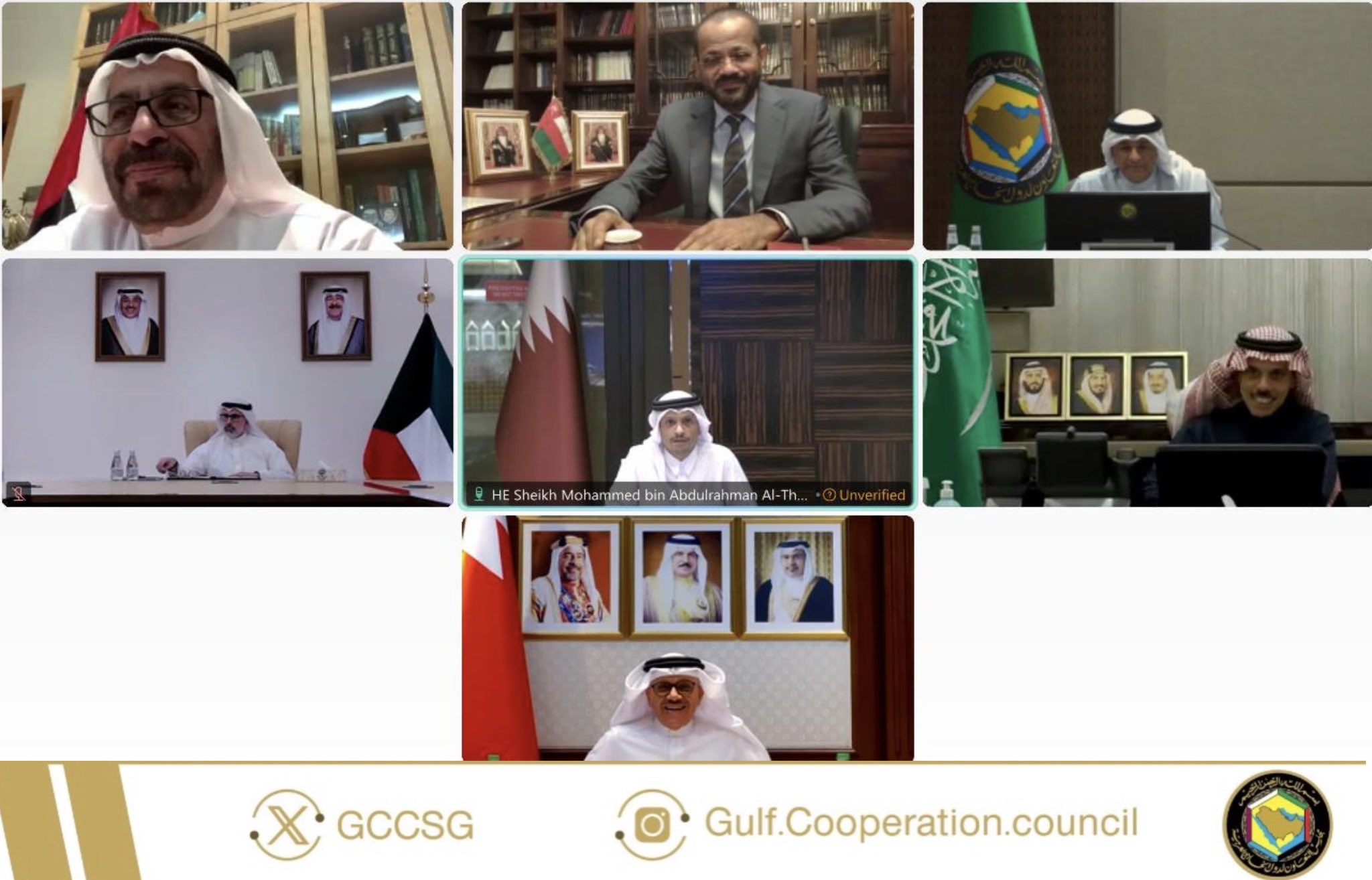 لقاء عبر الاتصال المرئي