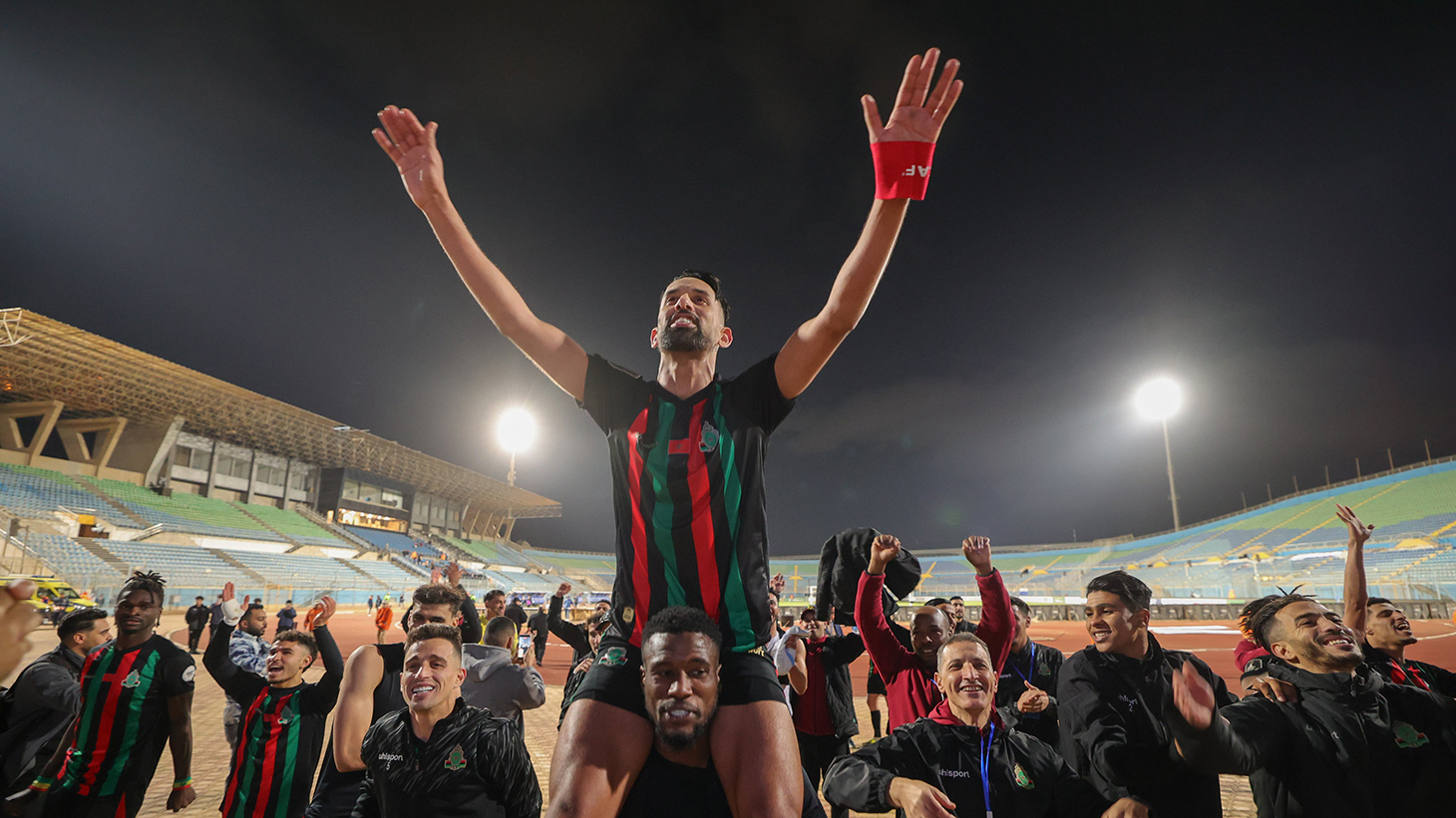 الجيش الملكي يقترب من النهائي. (وكالات)