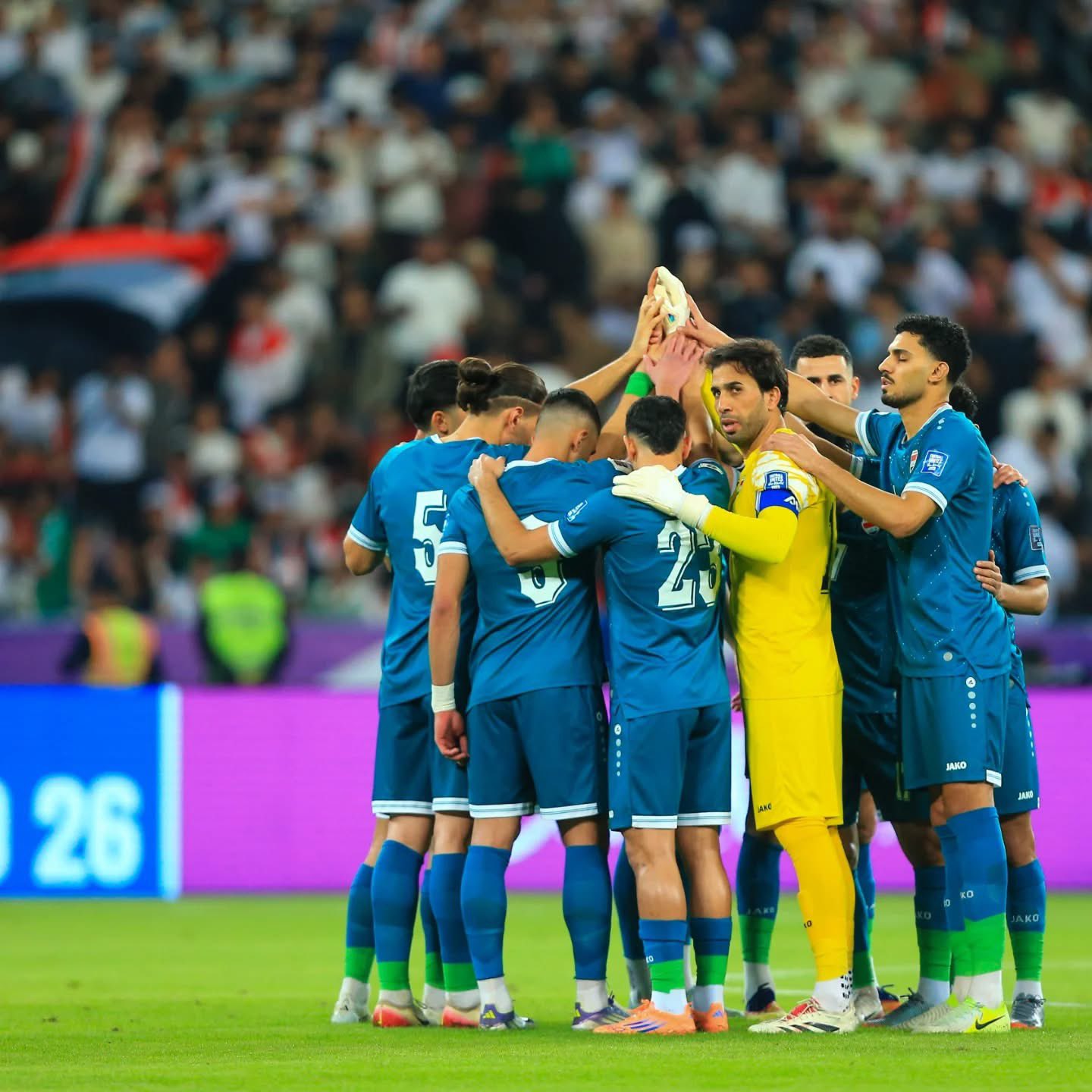 منتخب العراق لكرة القدم. (وكالات)