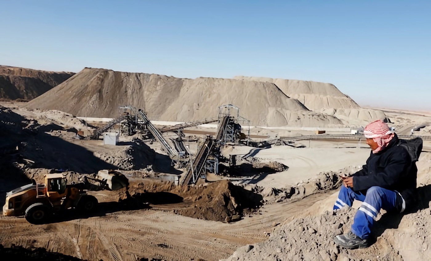 احد مناجم الفوسفات في تونس. (رويترز)