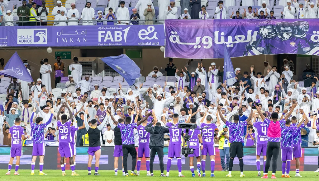 العين يستعيد صدارة الدوري الإماراتي بعد 24 ساعة