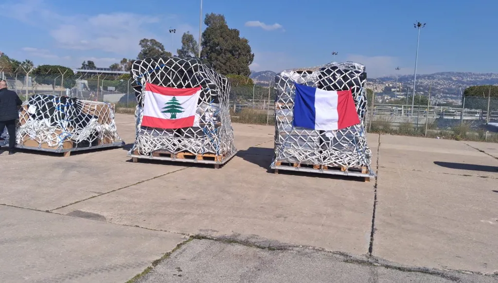 Coopération militaire : La France livre du fret stratégique aux forces armées libanaises