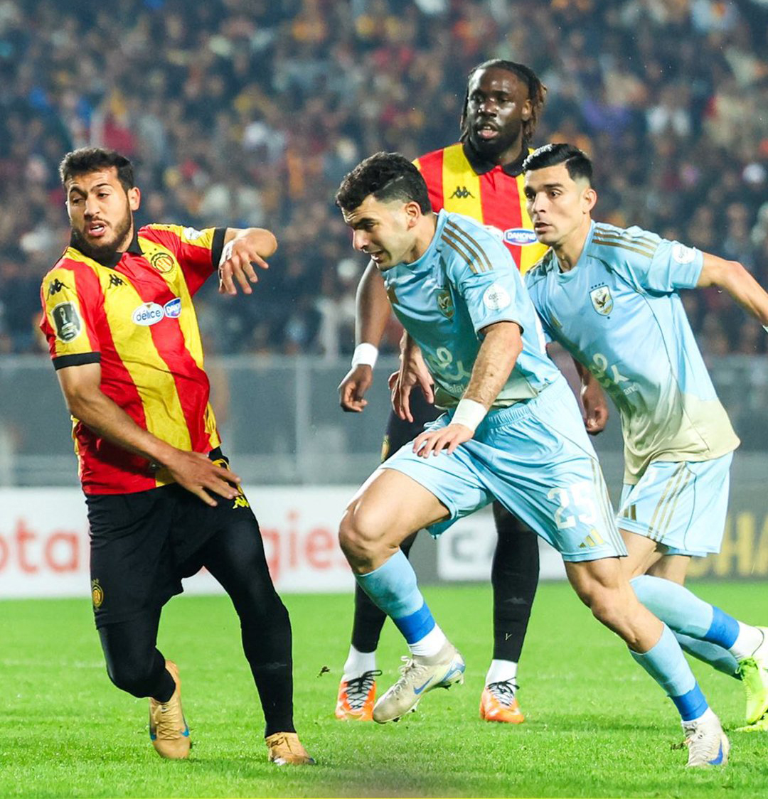 من مباراة الترجي والأهلي في دوري أبطال أفريقيا. (وكالات)