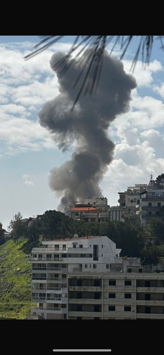 استهداف محطة الأمانة في النبطية (إكس).