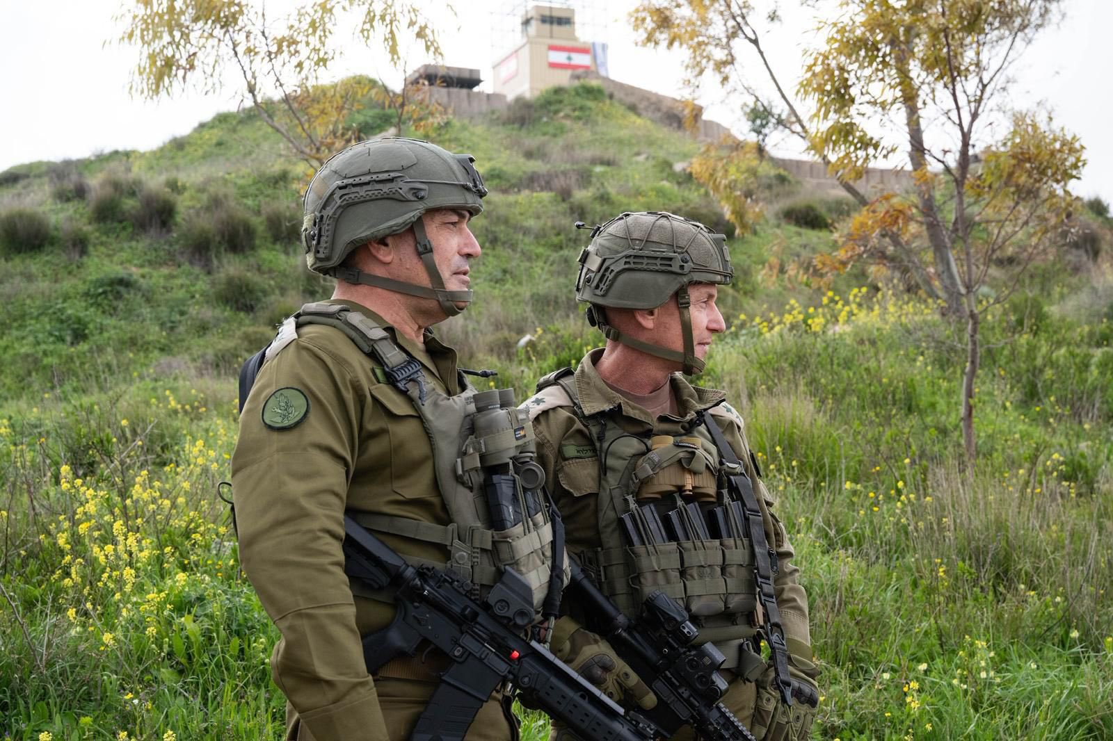 خلال جولة رئيس الاركان في جنوب لبنان 