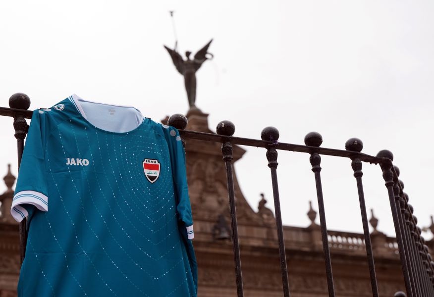 قميص العراق في المكسيك. (حساب الاتحاد العراقي على إكس)