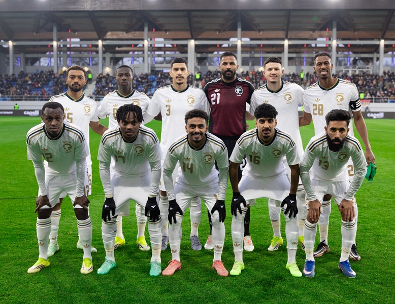 لاعبو السعودية.