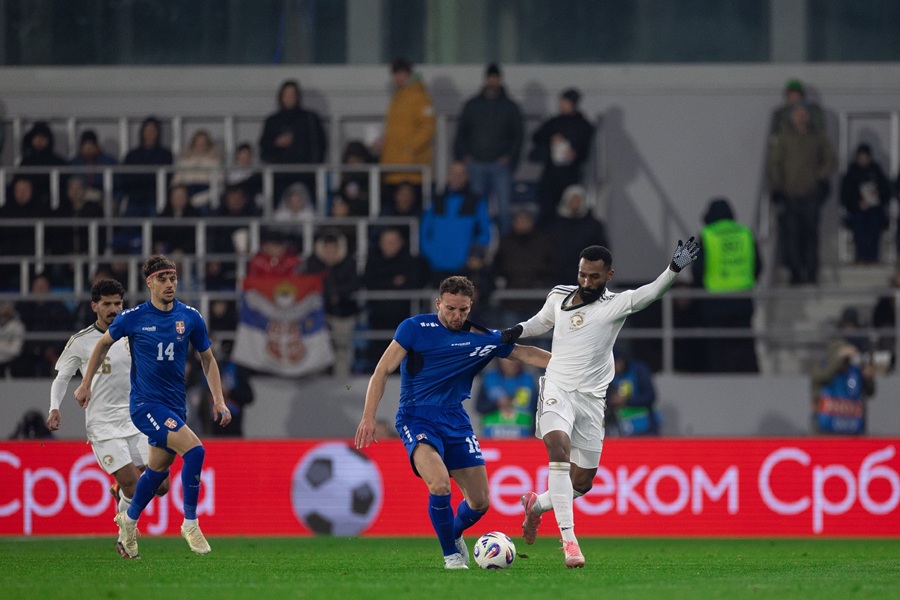 السعودية ضد صربيا.