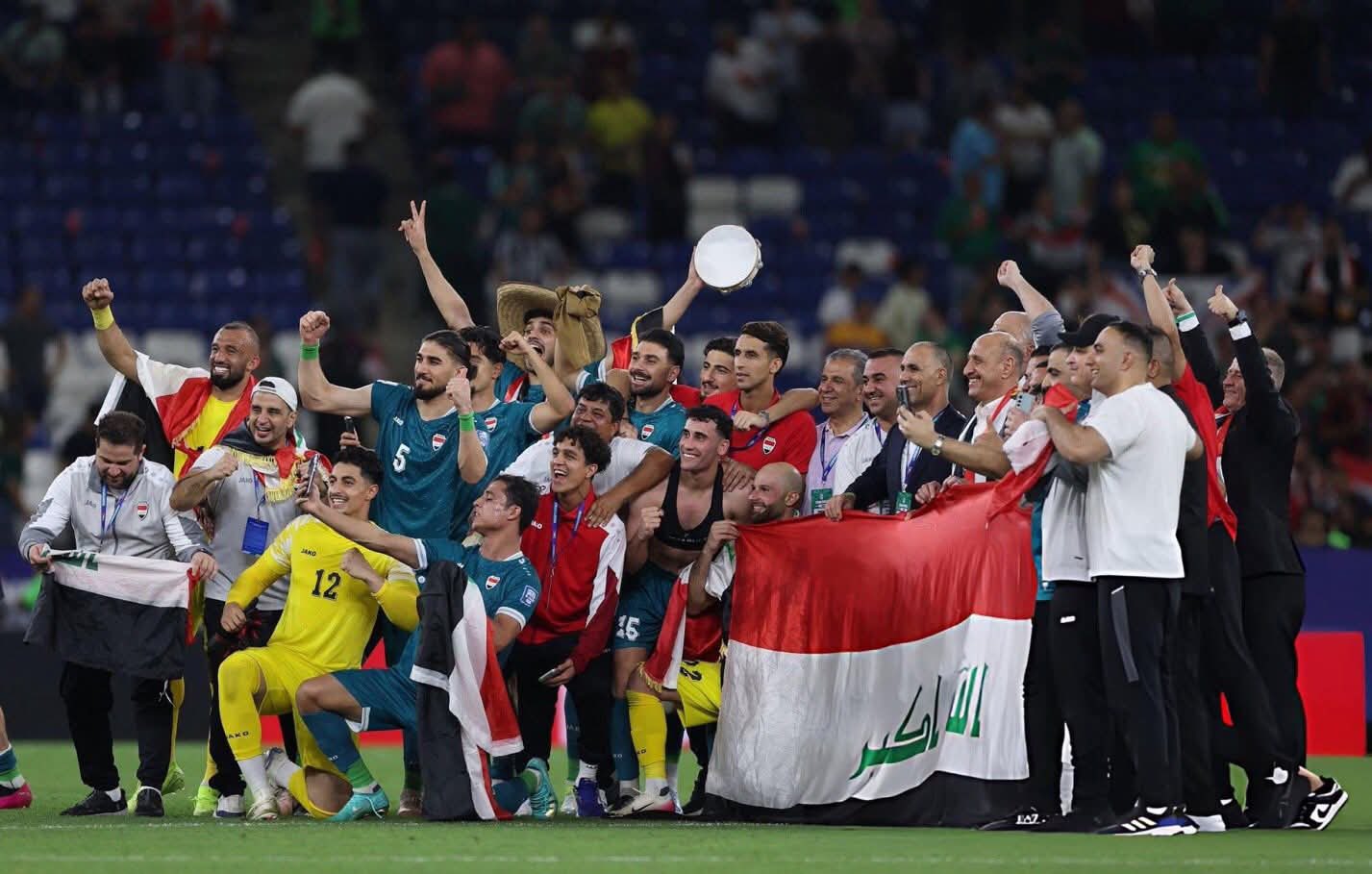 منتخب العراق لكرة القدم. (وكالات)