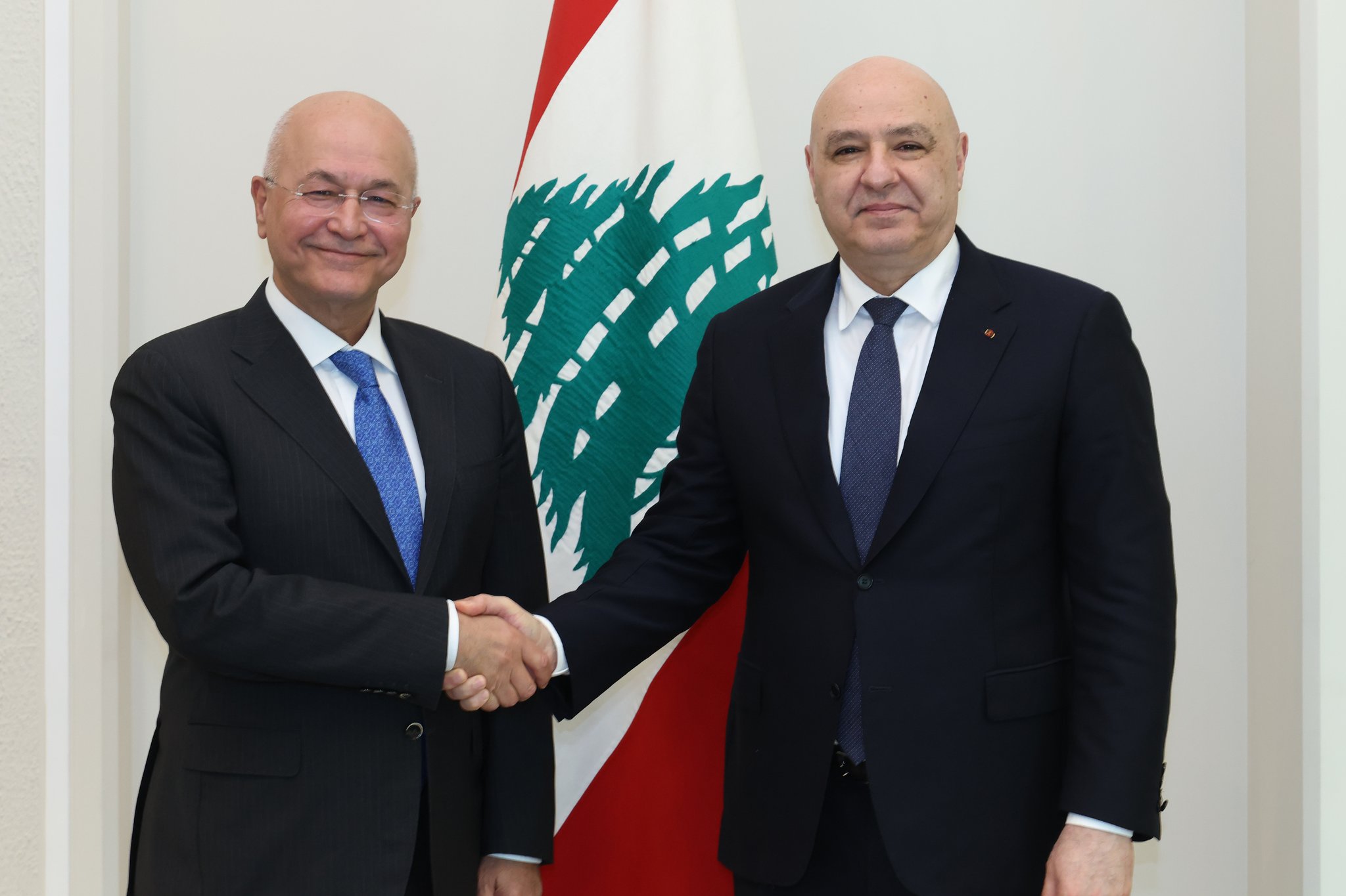 الرئيس عون وبرهم صالح