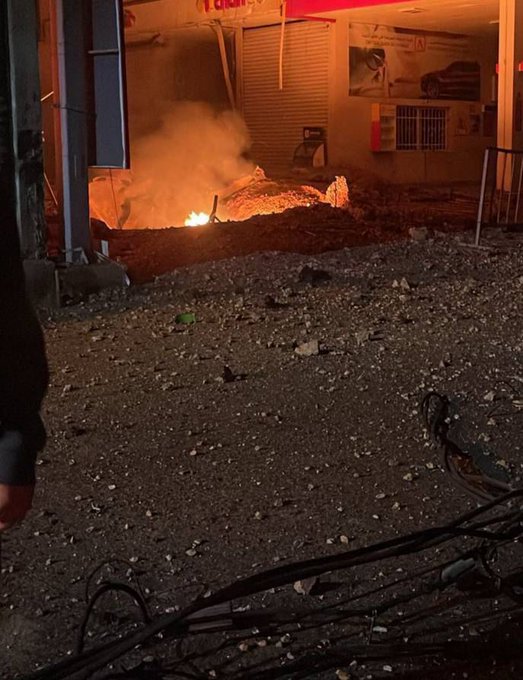 استهداف محطة الأمانة (إكس).