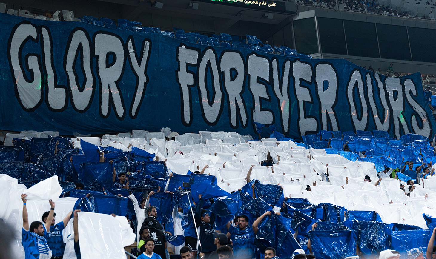 جمهور الهلال السعودي. (وكالات)