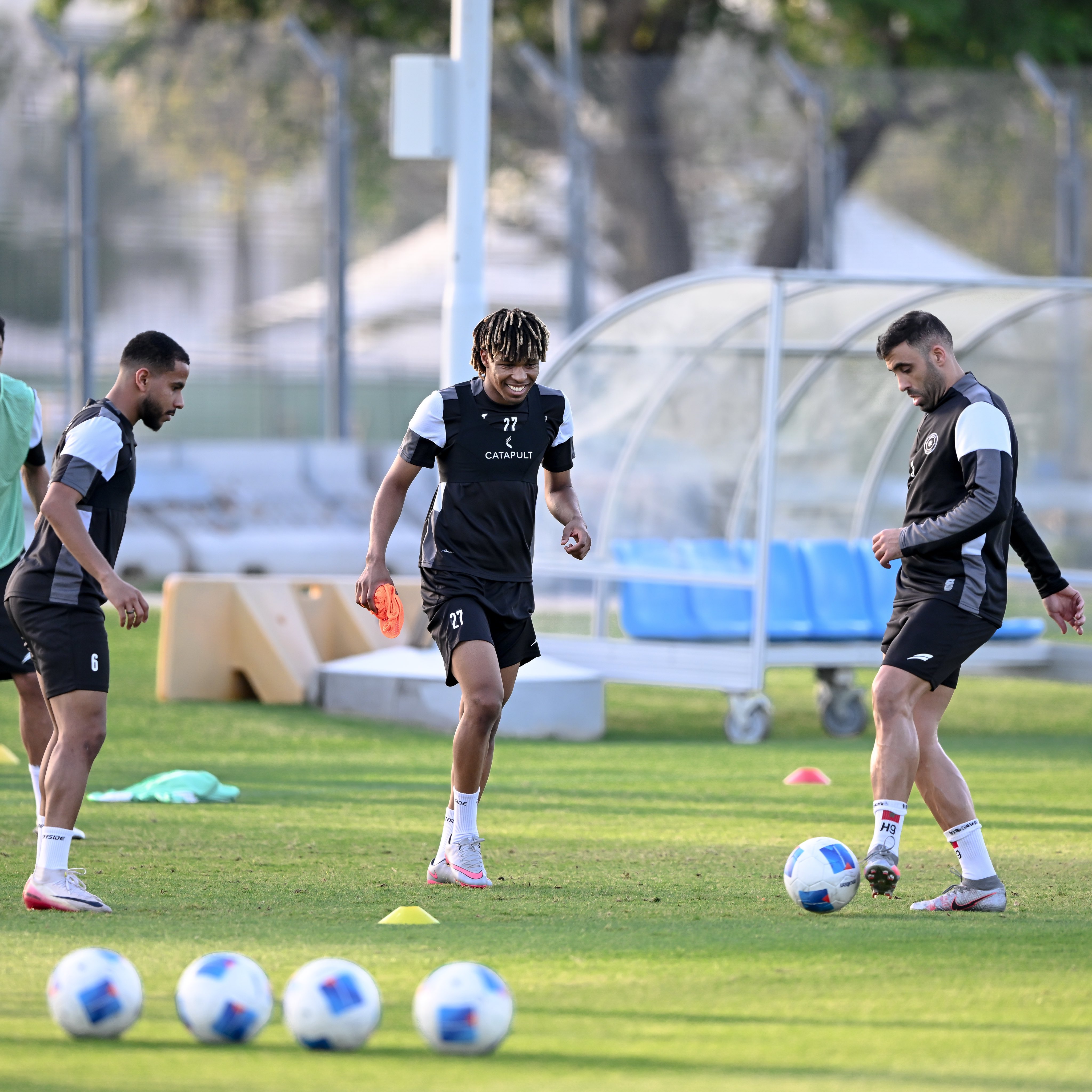 من تدريبات الشباب. (إكس)