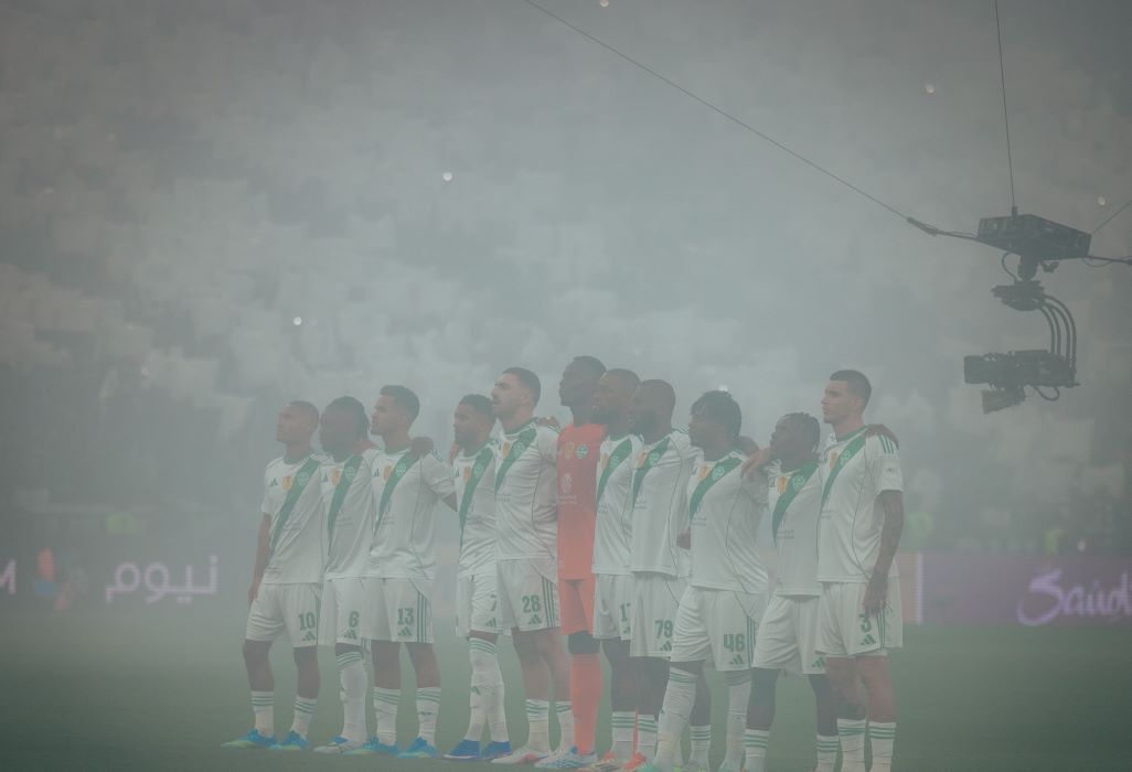 الأهلي السعودي ضد ماتشيدا في نهائي دوري أبطال آسيا للنخبة. (حساب الأهلي السعودي على إكس)