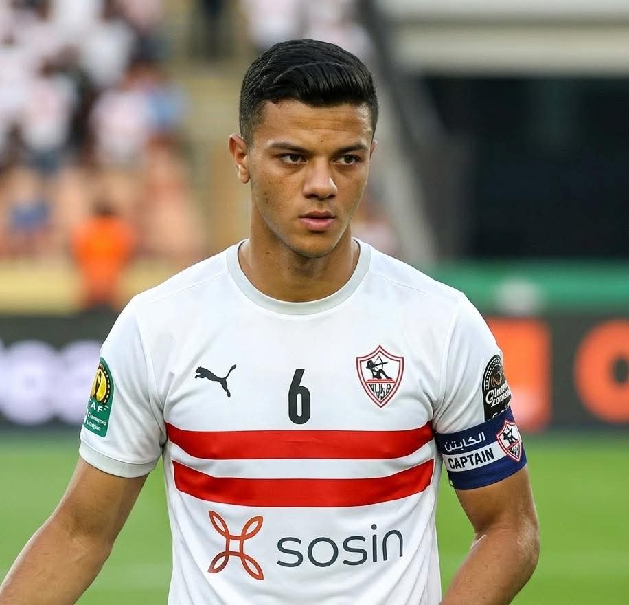 لاعب الزمالك محمد شحاتة. (وكالات)