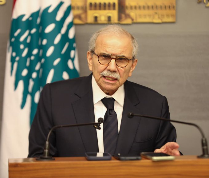  نواف سلام (إكس).