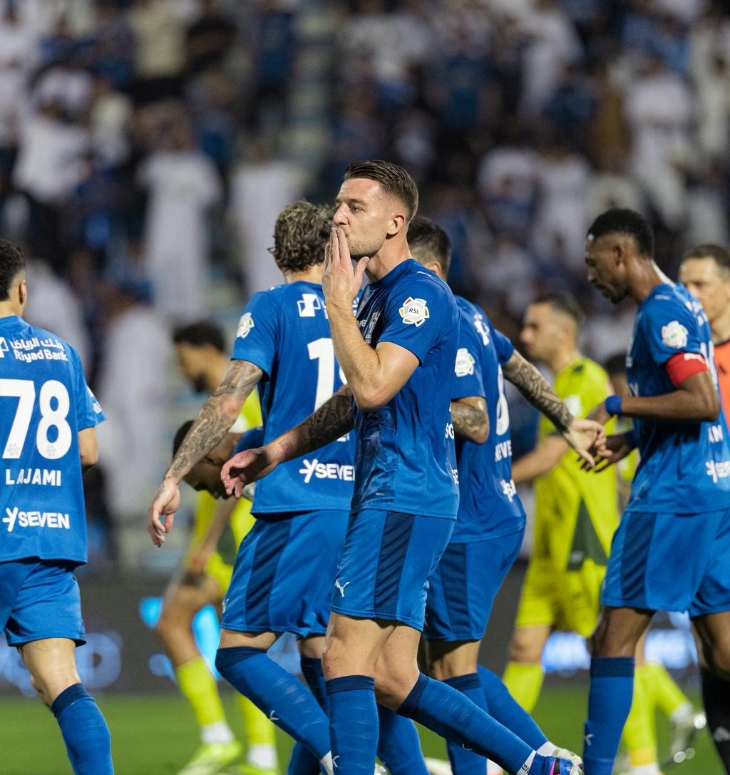 لاعبو الهلال. (حساب الهلال على إكس)