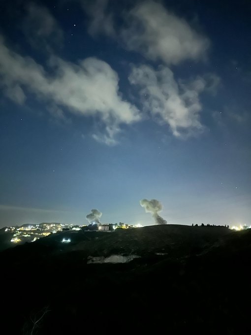 غارات على برج رحال (إكس).