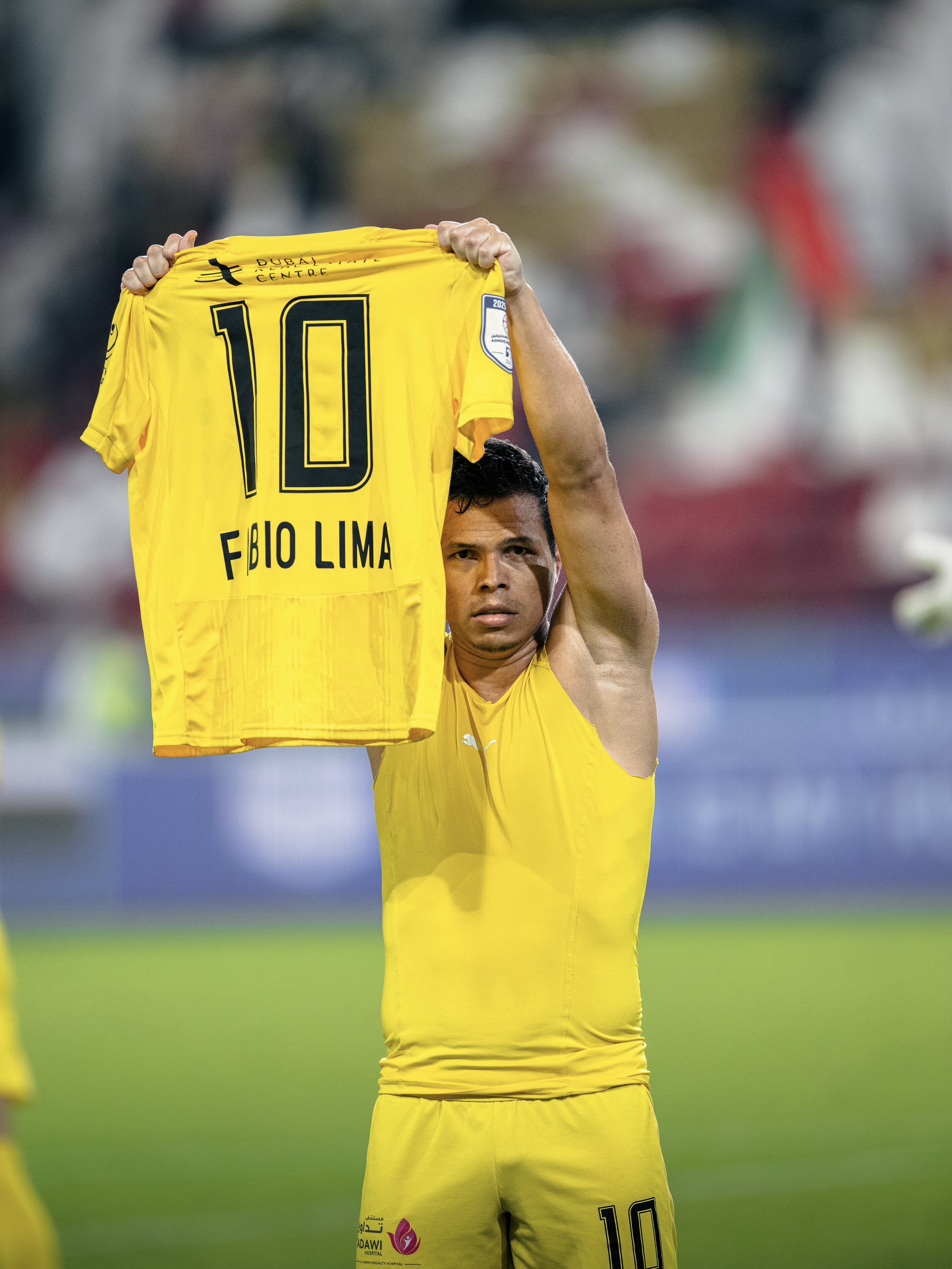 نجم نادي الوصل فابيو ليما. (وكالات)