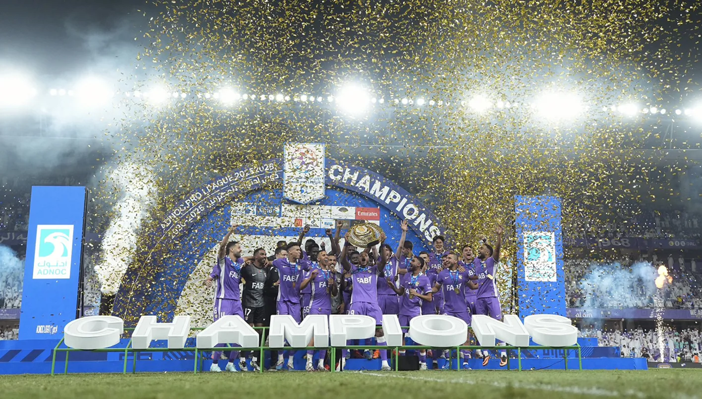 العين أول بطل دوري إماراتي بلا خسارة منذ 50 عاماً
@alainfcae