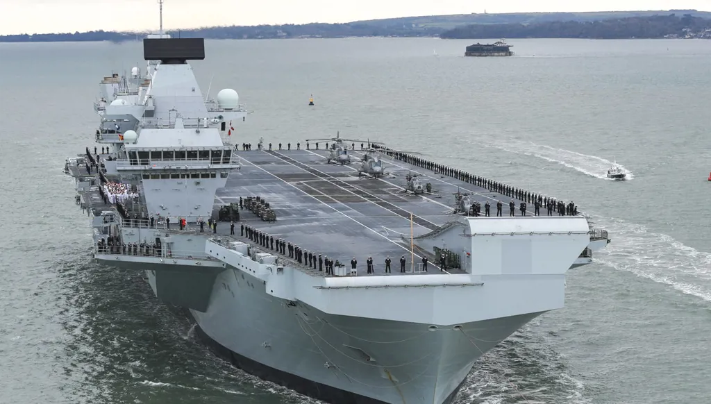 بريطانيا تنشر ثاني أكبر حاملاتها الطائرات في شرق المتوسط... ما قدرات "برينس أوف ويلز"؟