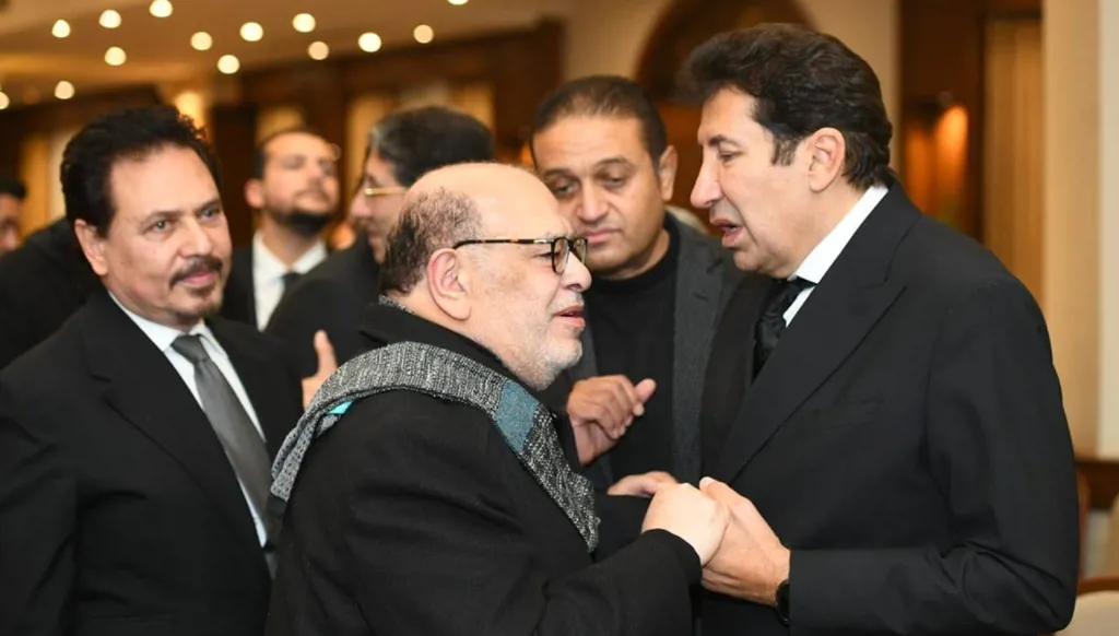 هاني رمزي وصلاح عبدالله ومحمد رياض (سوشيال ميديا)