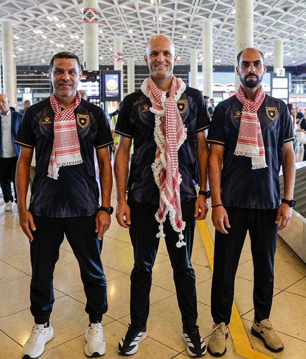 طاقم التحكيم الأردني في كأس العالم 2026.