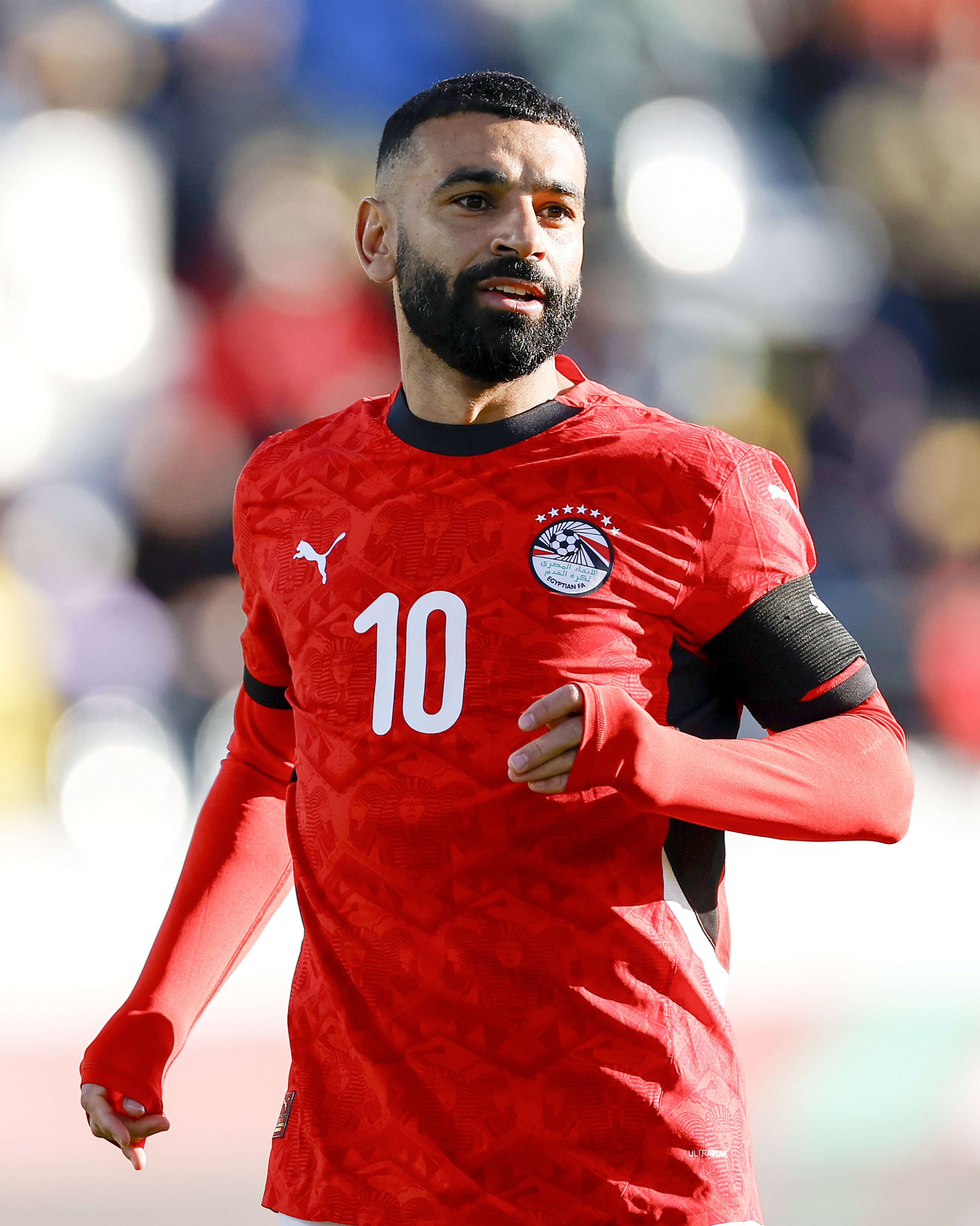 النجم المصري محمد صلاح. (وكالات)