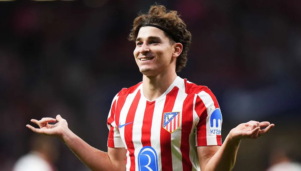 أتلتيكو مدريد يتقدم بشكوى ضد برشلونة بسبب ألفاريز