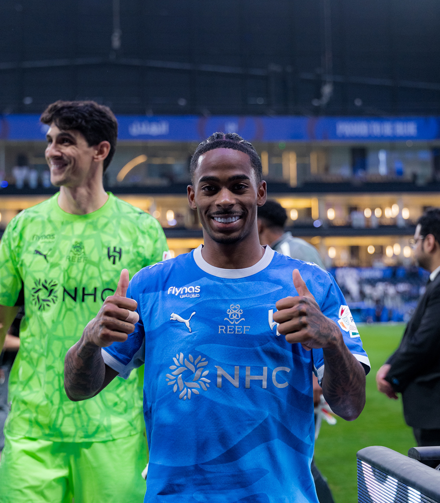 كريسينسيو سامرفيل مع الهلال. (وكالات)