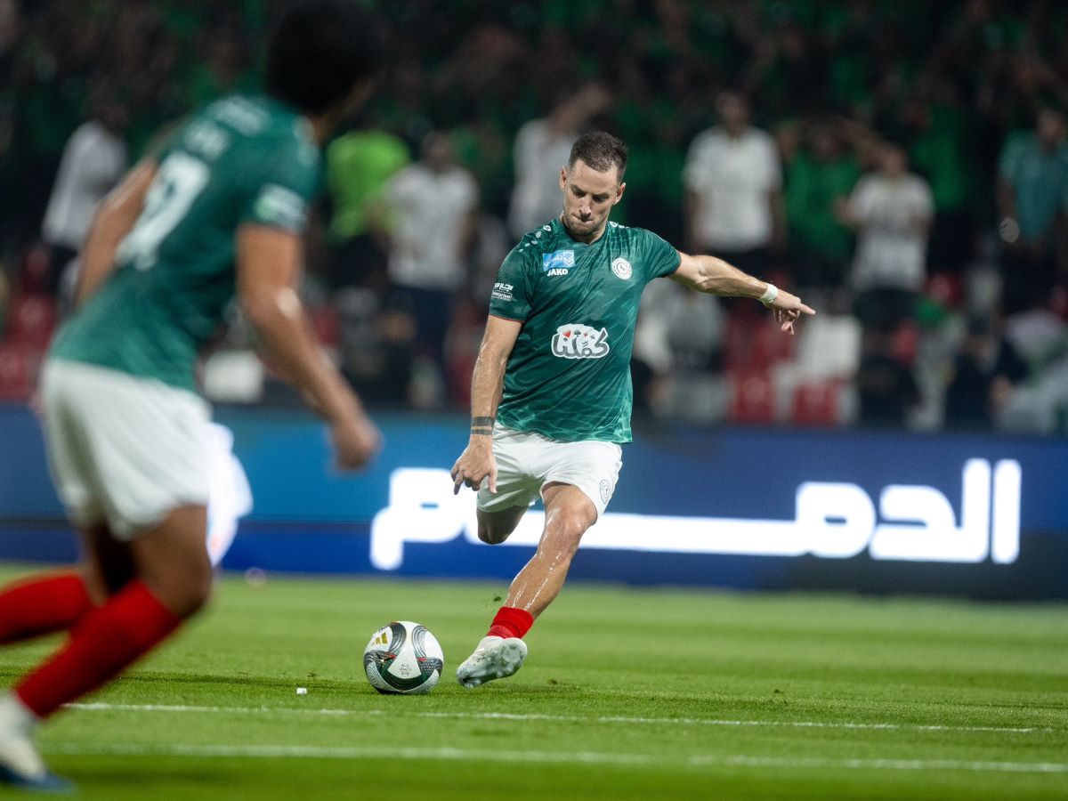 من مباراة النصر والاتفاق في الدوري السعودي. (حساب الاتفاق على إكس)