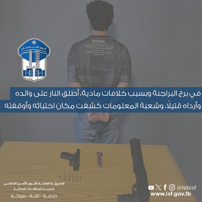 الابن الذي أردى والده في برج البراجنة 