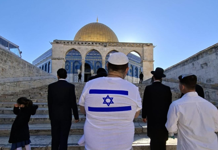 داخل المسجد الأقصى (إكس).