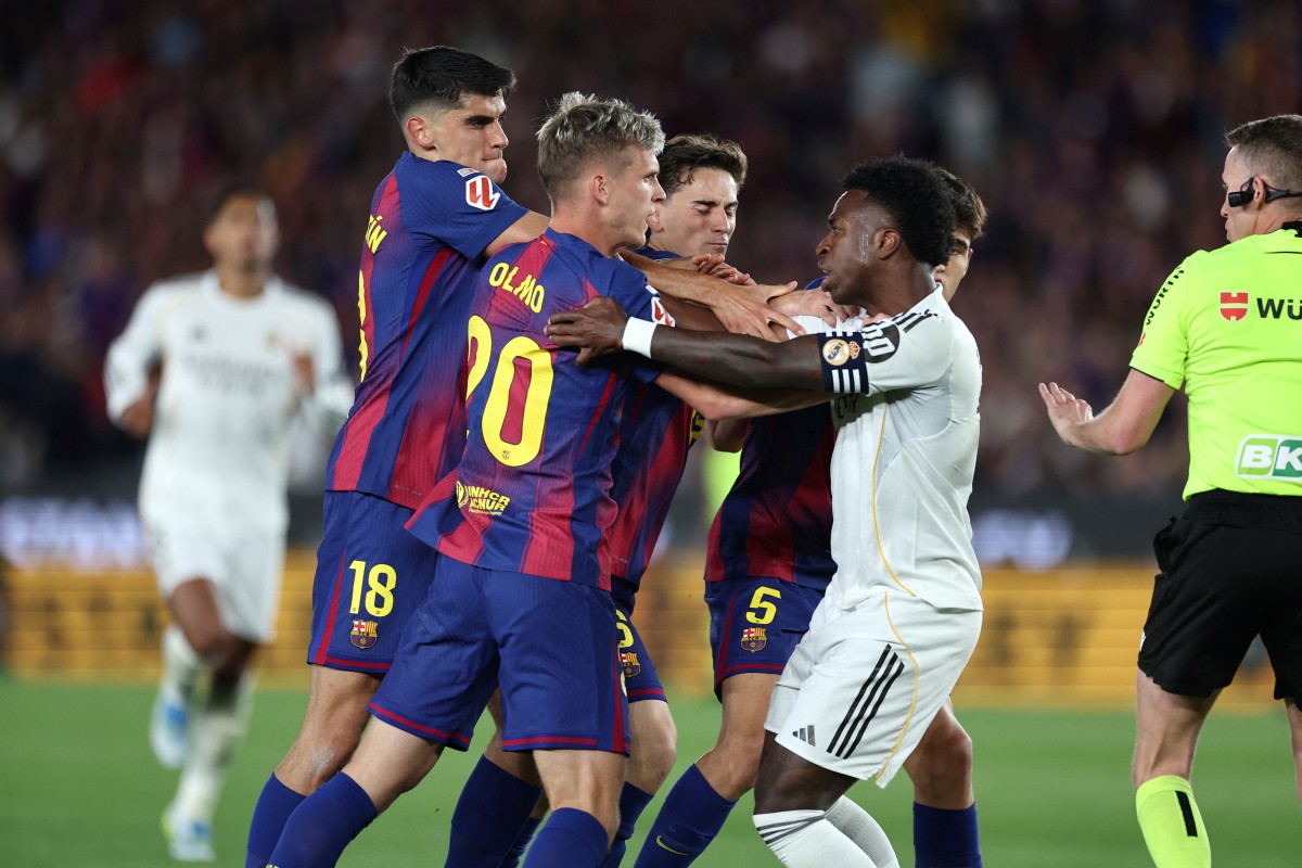 برشلونة وريال مدريد وجهاً لوجه... في القضاء؟. (أ ف ب)