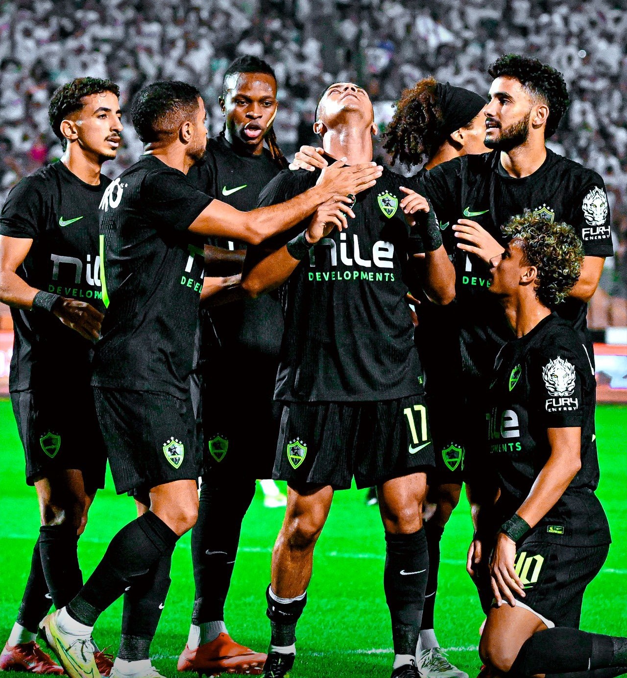 لاعبو الزمالك المصري. (إكس)