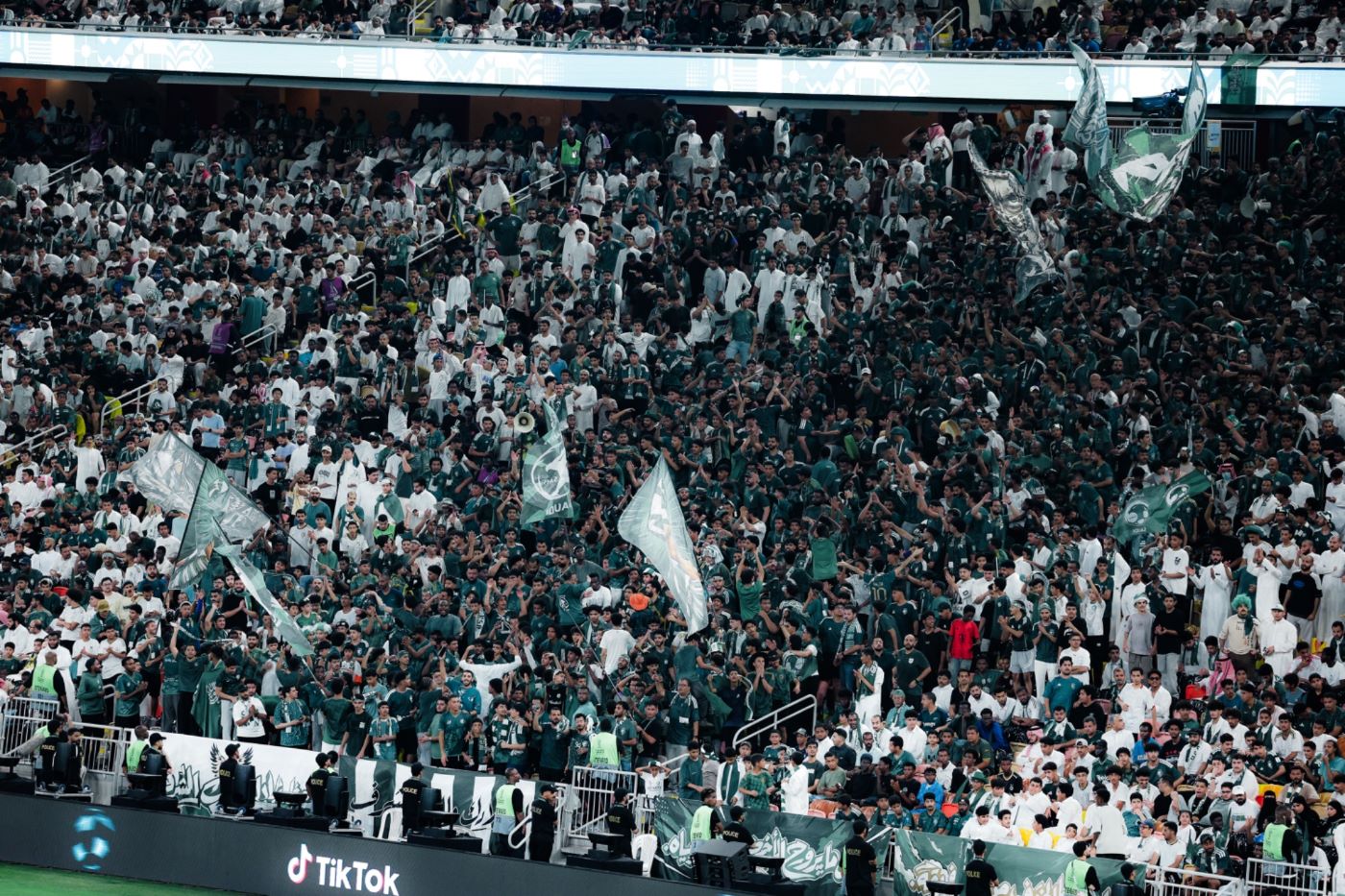 جماهير السعودية. (حساب المنتخب السعودية على إكس)