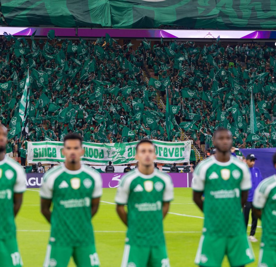 جماهير الأهلي السعودي. (حساب الأهلي على إكس)