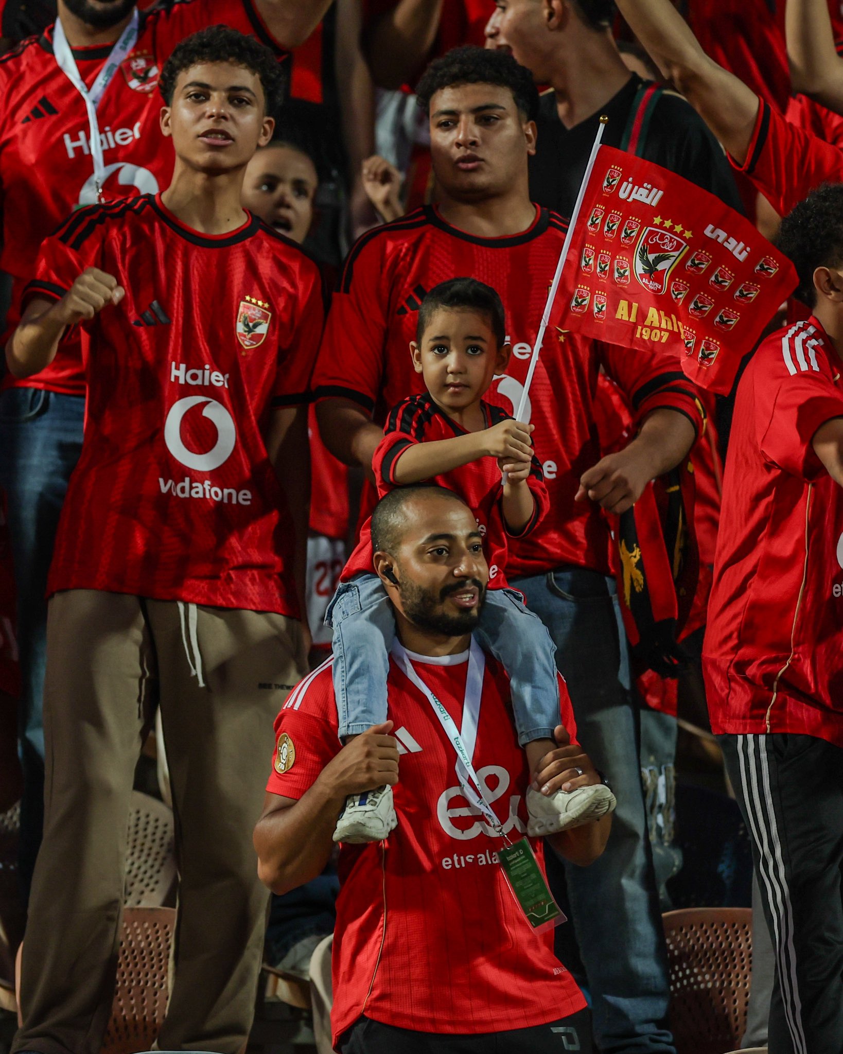 جمهور الأهلي المصري. (حساب الأهلي على إكس)