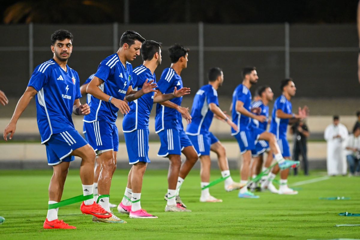 لاعبو الكويت. (حساب المنتخب الكويتي على إكس)