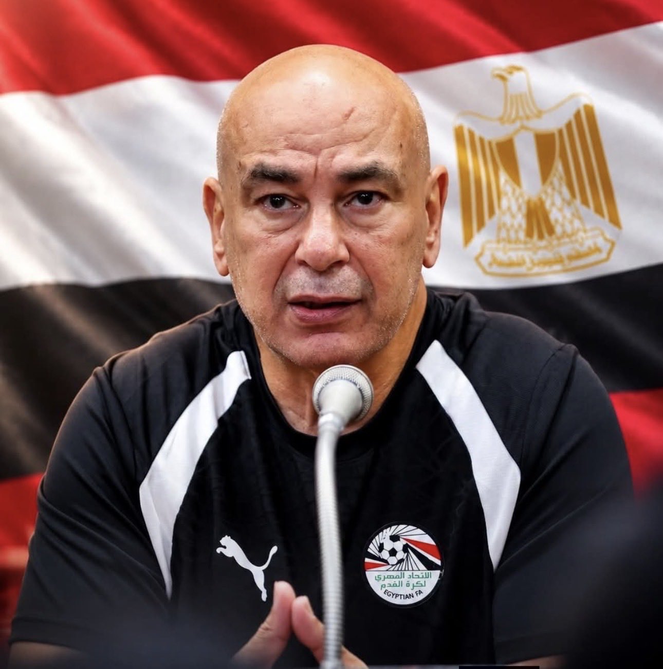 المدرب حسام حسن. (إكس)
