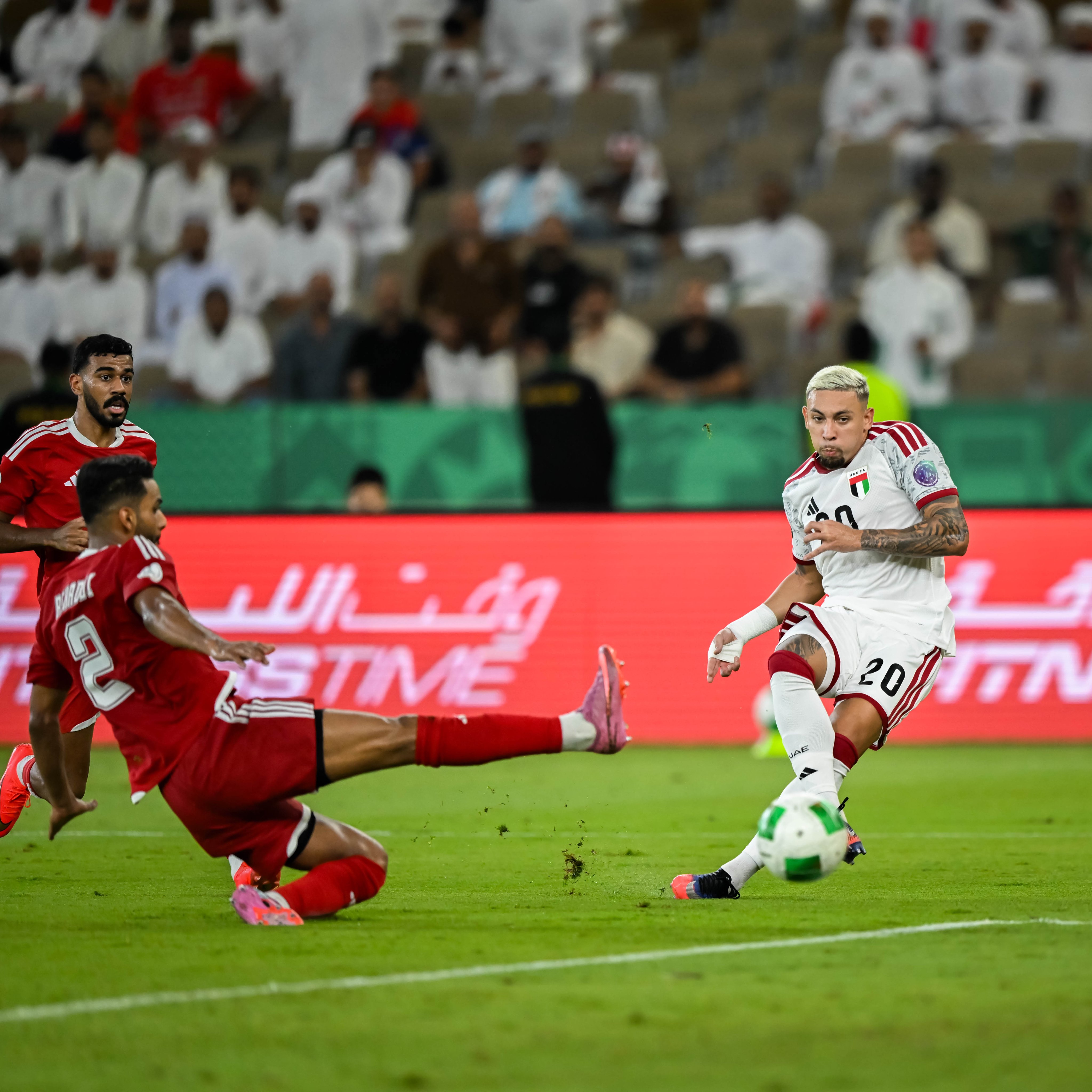 لاعبو الإمارات في خليجي 27. (حساب المنتخب الإماراتي على إكس)