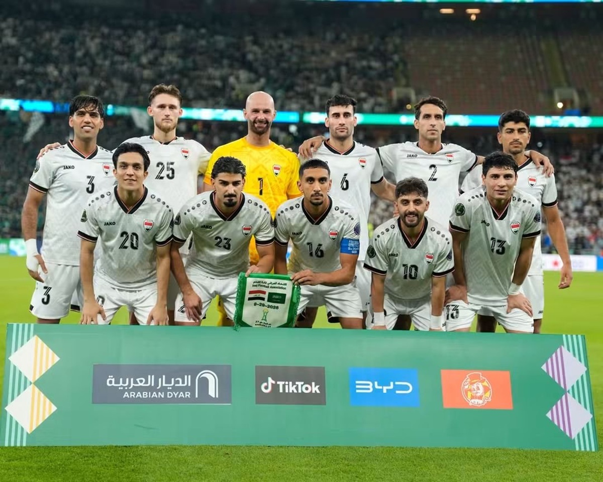 لاعبو العراق. (المنتخب العراقي على إكس)