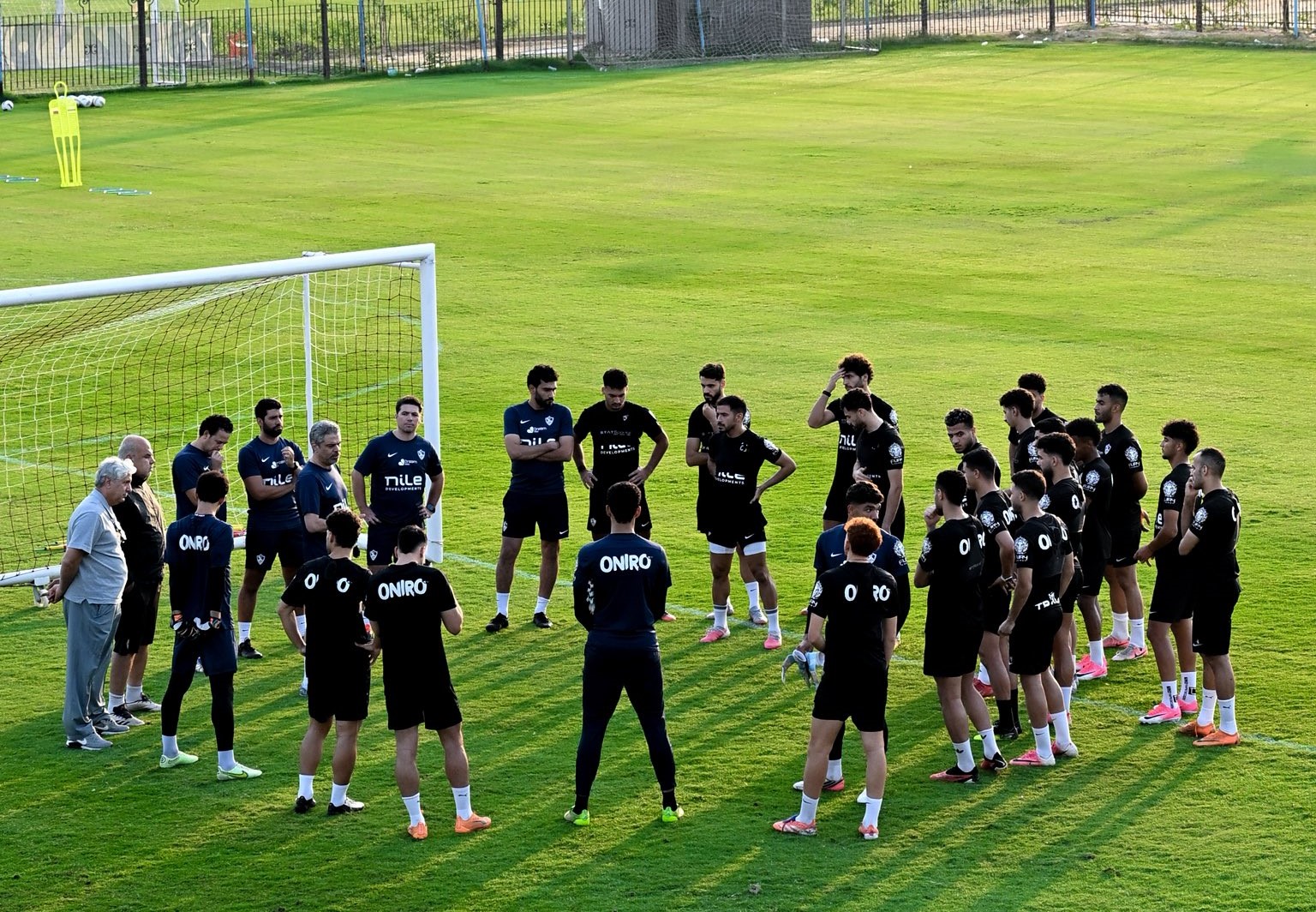 من تدريبات الزمالك. (حساب الزمالك على إكس)
