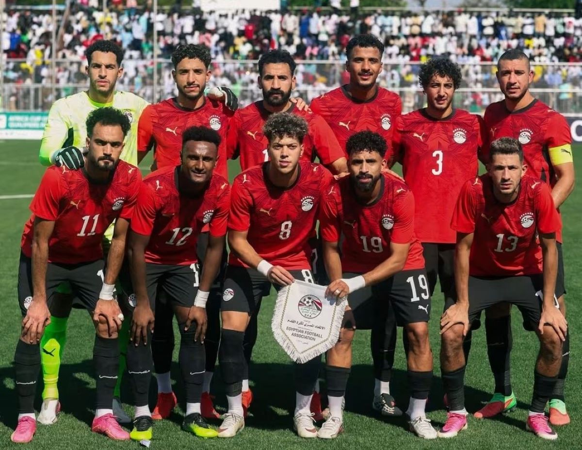 لاعبو مصر. (حساب المنتخب المصري على إكس)