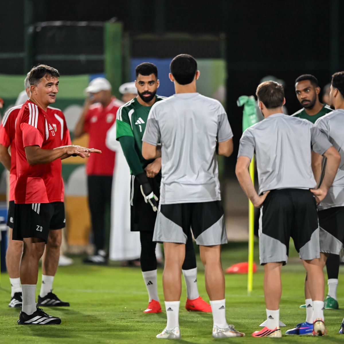 من تدريبات الإمارات. (المنتخب الإماراتي على إكس)