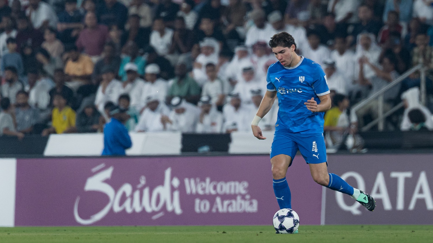 من مباراة الهلال والسد. (حساب الهلال على إكس)