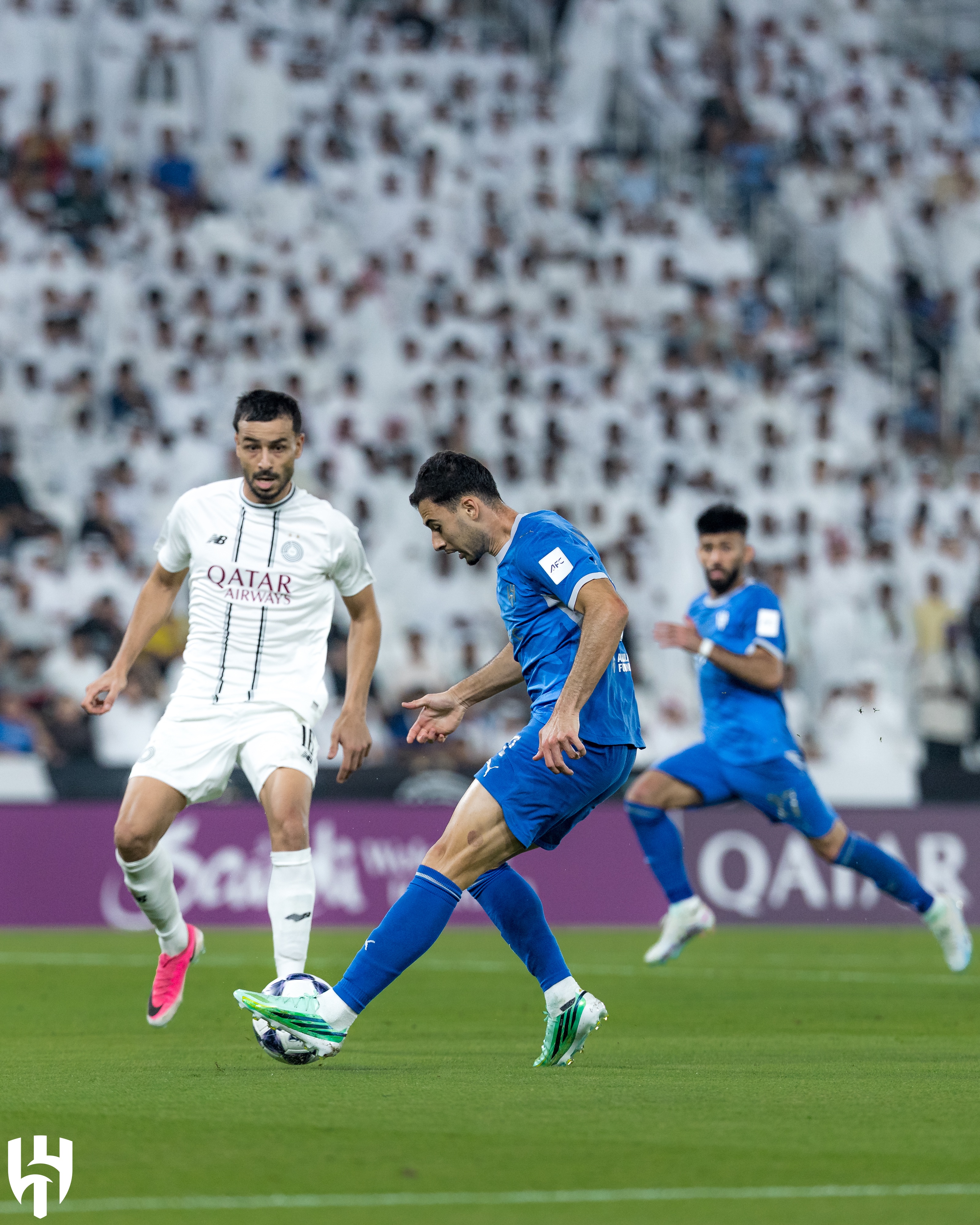 من مباراة السد والهلال. (حساب الهلال على إكس)