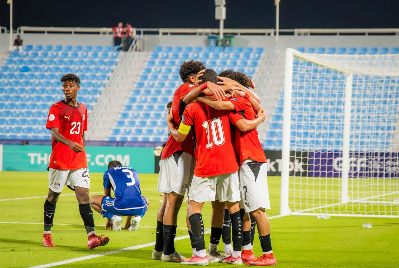 لاعبو مصر. (حساب الاتحاد المصري على إكس)